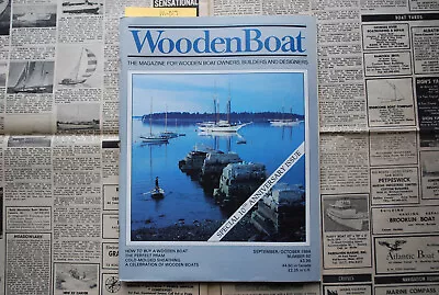 WoodenBoat Magazine  How To Buy A Wooden Boat  Sept / Oct 1984 No. 60 - M-017 • $16.32