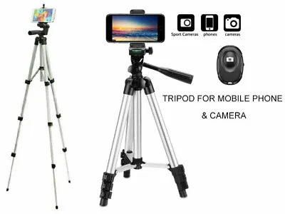 $6.35 • Buy Adjustable Camera Tripod Mount Stand Holder For IPhone 12 Pro SE Max Samsung S21