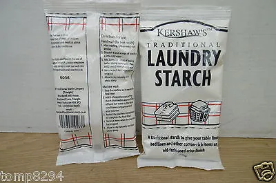 £8.95 • Buy Kershaws Traditional Laundry Starch 200 Gram X 2