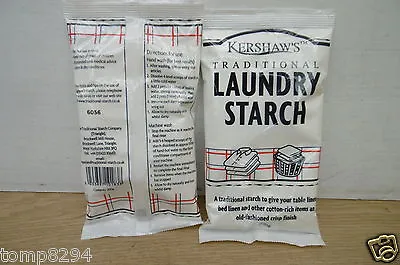 Kershaws Traditional Laundry Starch 200 Gram X 2 • £8.95