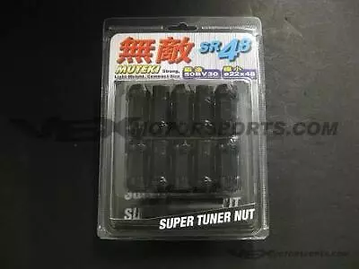 Muteki - SR48 Extended Lug Nuts 12x1.5mm - Black • $91.15