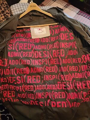 GAP Brand Product RED Military Style Jacket (Bono/U2) • $10