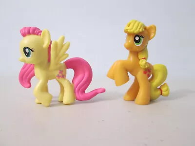 My Little Pony Blind Bag Mini Figures Applejack & Fluttershy Lot 2  • $7.99