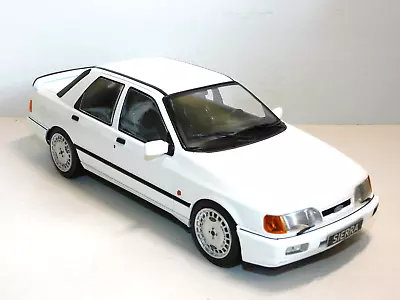 Model Car Group Ford Sierra Cosworth White 1/18 Scale Mcg18172 • £74.95