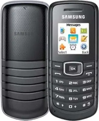 Samsung GT-E1080i Black Mobile Phone Unlocked To All Networks • £74.99