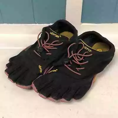 Vibram Five Finger KSO EVO Training Black Rose Women’s Shoes 7 • $63.90