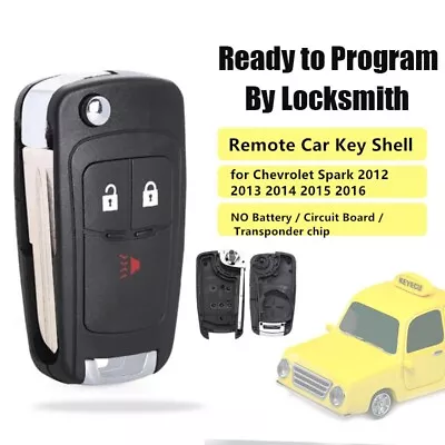 For Chevrolet Spark 2012 2013 2014 2015 2016 Remote Car Key Shell Case Fob Cover • $10.01