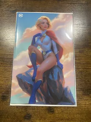 Power Girl #5 * Nm+ * Will Jack Minimal Trade Virgin Variant Ltd 1000 Action 🔥 • $55