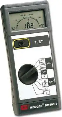 Megger BMM503 Insulation/Continuity Tester. 1 Yr Calibration Hard Carrying Case • £899