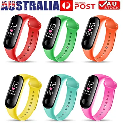 $9.88 • Buy Kids Digital LED Activity Waterproof Electronic Sports Wrist Watch Bracelet Gift