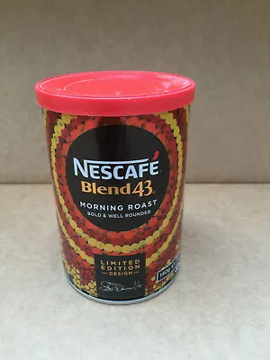 Nescafe Blend 43 TIN Ltd Edition JEREMY DONOVAN Kuka Yalanji Aborignal Art Coffe • $35