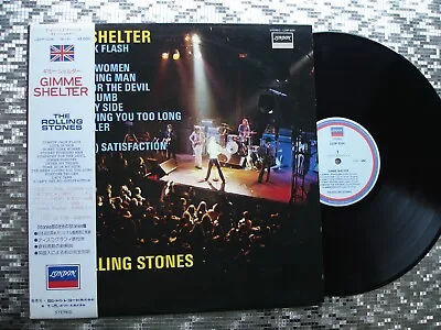 Rolling Stones ~ Gimme Shelter ~ Vintage  Japanee LP  London Records L20P 1034 • $29.99