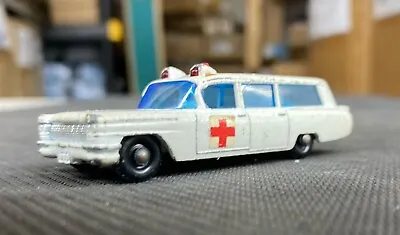 Vintage No. 54 Matchbox Series S & S Cadillac Ambulance • $12.99