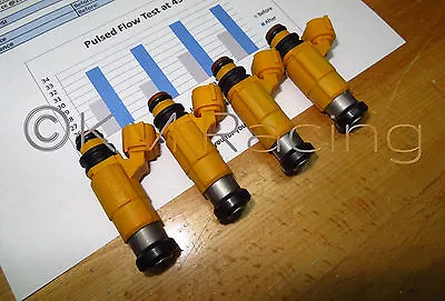 4x Marine Yamaha F150 Outboard Four Stroke Fuel Injectors: Flow Tested & Cleaned • $90