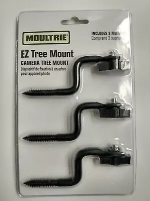 Moultrie EZ Tree Mount For Game Camera  3 Pack Deer Hunting MFH-TM12  • $11