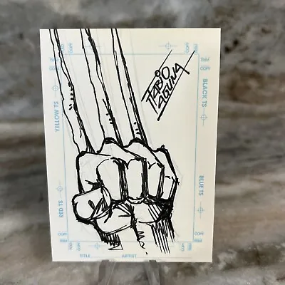 98 Skybox Marvel Creators Collection Wolverine Sketchagraph Card Fabio Laguna • $399.95