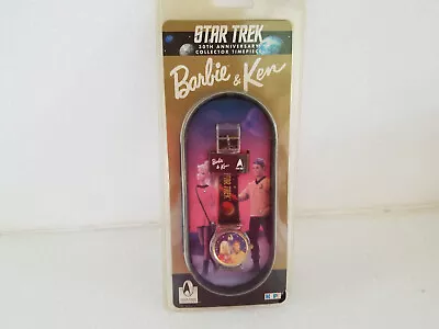 VTG Barbie & Ken Star Trek Watch 30th Anniversay 1996 Collectors Timepiece Watch • $17.99