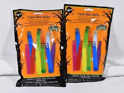 20 Pcs Glow Sticks - 2 10-pack Bags - Mixed Colors - New Sealed • $12.99