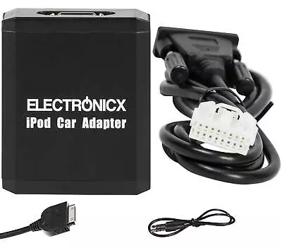 Adapter AUX IPhone IPad IPod CD Changer Toyota Lexus 5+7 Pin Large • £46.04