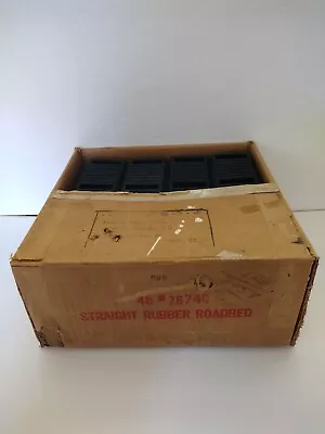 New Box Of 48 Vintage American Flyer Straight Rubber Roadbed #726  • $124.99