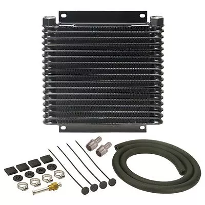 Derale 13614 9000 Series 17 Row Plate & Fin Transmission Cooler Kit 24;000 GVW • $82.94