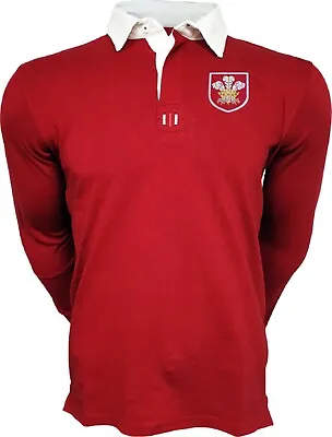 Olorun New Authentic Rugby Classic Vintage Wales Shirt (XS - 5XL) • £15