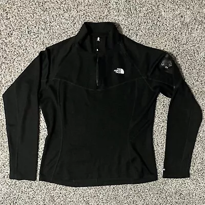£11.53 • Buy The North Face Womens Flight Series Vapor Wick 1/4 Zip Pullover Black L - Flawed