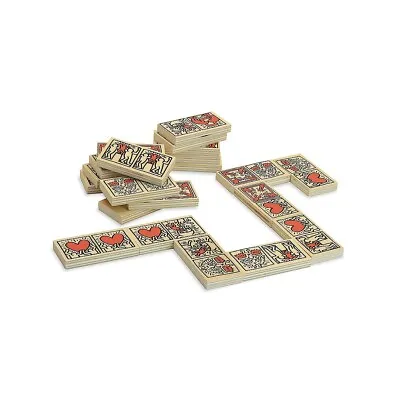 Keith Haring Wooden Domino Game Set Dominoes American Art 80s NEW Sealed • $70
