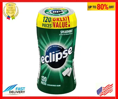 Eclipse Sugar Free Gum Spearmint 120 Ct. • $12.06