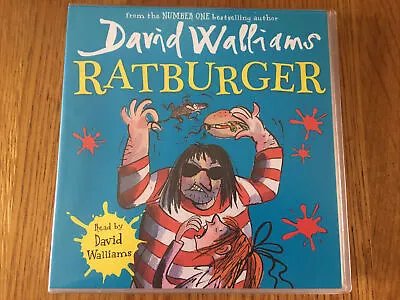 David Walliams - Ratburger ( 3 CD Audiobook 2012) Unabridged • £3.49