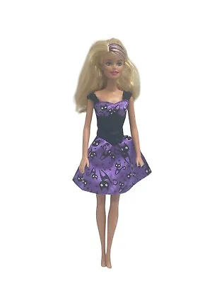 MOONLIGHT HALLOWEEN Barbie Doll 2010- Purple Witch Dress Special Edition DJJ41 • $21.99