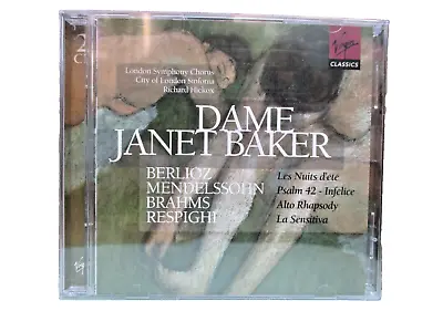 Dame Janet Baker (2CD) Berlioz Brahms Mendelssohn Etc - Virgin - New / Sealed! • £14.99