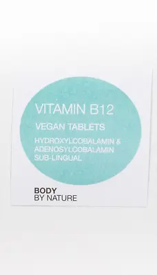  Vitamin Vegan B12. 500ug Vegetarians Dissolve Methyl Cobalamin Sublingual • £6.33