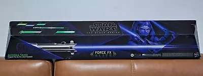 Hasbro Star Wars The Black Series Ahsoka Tano Force FX Elite Lightsabe Removable • £135.80