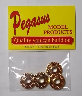 23  Gold Brake Calipers For Pegasus 1:24 & 1:25 Model Car Tires & Wheels • $6.73