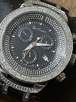 Authentic Mens JOJO Joe Rodeo Master Jjm3  2.20ct.apx.242pcs.Diamonds Watch. • $450