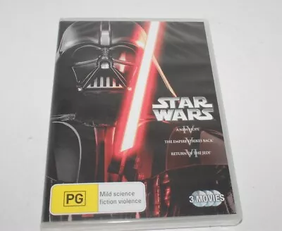 Star War New Hope Empire Strikes Back Return Of The Jedi DVD Brand New & Sealed • $13.68