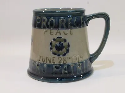 Rare Moorcroft Ww1  Commemorative Peace Mug From Lesenbyliberty C.1919 • £360