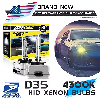 4300K OEM D3S HID Bulbs For Buick Cadillac Chevy D3S Xenon Headlight Bulb • $20.03