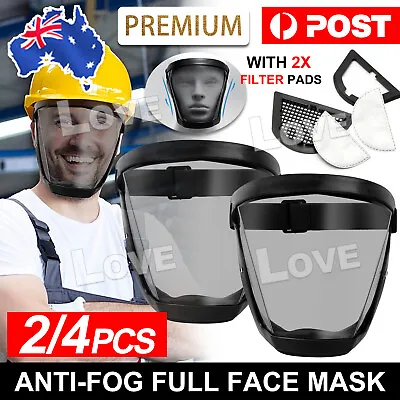 Super Protective Mask Anti-Fog Full Face Mask All-Inclusive Adults Face Shield • $15.95