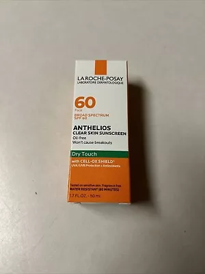 La Roche Posay Anthelios Clear Skin Face Sunscreen SPF 60 - 1.7oz - EXP 2026 • $17.99