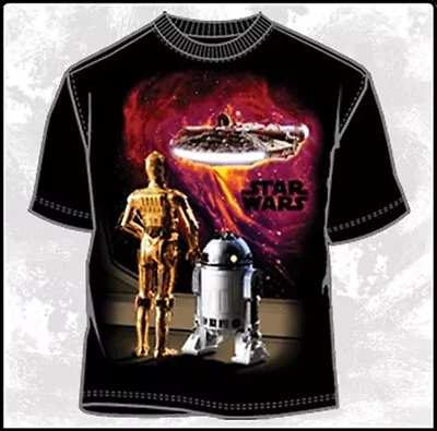 Star Wars Nebulas Empire End Scene Body Print T-Shirt 2X NEW UNWORN • £18.04