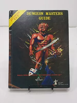 Advance Dungeon And Dragons Dungeons Master Guide 1979 TSR Games Gary Gygax • $79.99