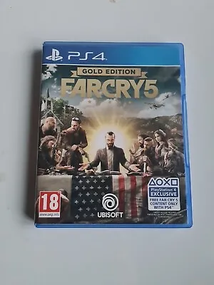 Far Cry 5 -- Gold Edition (PlayStation 4 2018) • £10.53