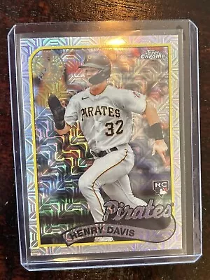 2024 Topps Chrome Series 1 Henry Davis Mojo RC #T89C-94 • $2.50