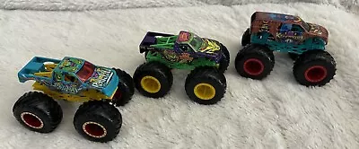 Hot Wheels Monster Trucks Test Subject- Raijyu- Koumori Lot Of 3 • $12.95