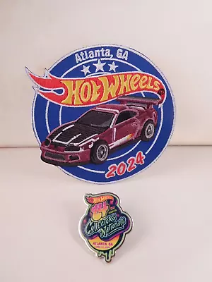 2024 Hot Wheels 24th Annual Nationals Toyota Supra Patch & Pin • $19.99