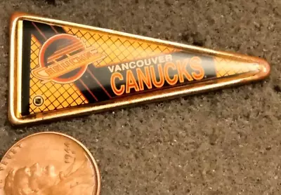 NHL Vancouver Canucks Pennant Pin By WinCrafr • $6.99