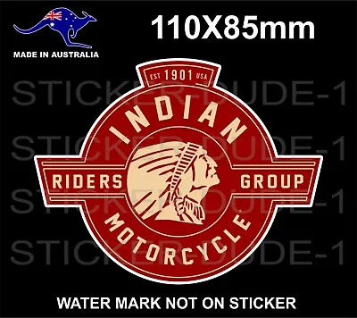 Indian Motocycles Motorbike Sticker • $5.99