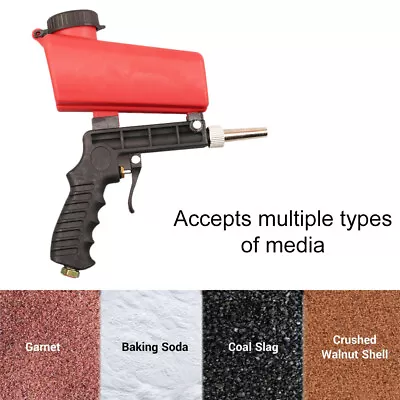 Portable Soda Blaster Sand Blaster Professional Sandblasting Media Blaster • $18.60